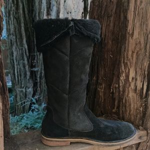 Ugg shearling suede boots